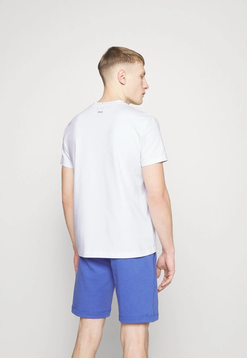 Fila NEVIO - T-Shirt Print - White/red 5 Fila NEVIO - T-Shirt Print - White/red – Bild 3