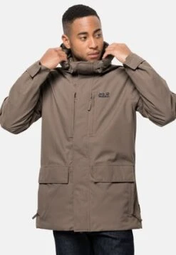 Fila APPAREL TANVALD - Parka - Moonless Night/burnt Olive -Fila Verkaufe d2d927e7ad3c46a8b35a758b53e99429