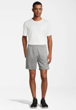 Fila LICH - Kurze Sporthose - Light Grey Melange -Fila Verkaufe d401374396104d75a775cf241a1a294c