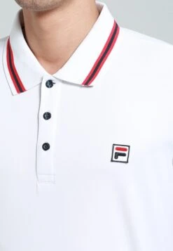 Fila PIRO - Poloshirt - Weiß -Fila Verkaufe d4092f5f189b4cffb774af7a1ad906f5