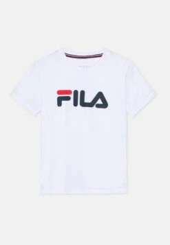 Fila LOGO KIDS UNISEX - Sport T-shirt - White -Fila Verkaufe d47365868294400594bae8f67f704aba 1