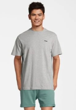 Fila APPAREL BERLOZ - T-Shirt Basic - Light Grey Melange 13 Fila APPAREL BERLOZ - T-Shirt Basic - Light Grey Melange -Fila Verkaufe d4b1aeffdb604dc6b905114b27dac956 1
