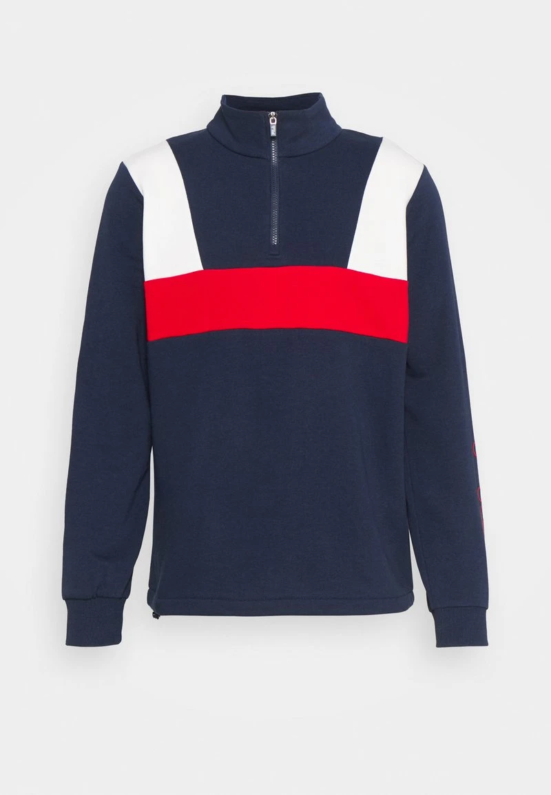 Fila PARESH ZIP - Sweatshirt - Black Iris/true Red/bright White 7 Fila PARESH ZIP - Sweatshirt - Black Iris/true Red/bright White – Bild 5