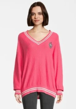 Fila HELEN LOOSE FIT V-NECK - Sweatshirt - Black -Fila Verkaufe d5fe8134969b4125b9cab3115afffa2c