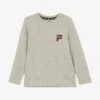 Fila APPAREL BISPINGEN - Langarmshirt - Light Grey Melange -Fila Verkaufe d61dfed188b14a11b1d5cba9eb829407