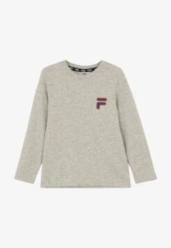 Fila APPAREL BISPINGEN - Langarmshirt - Light Grey Melange