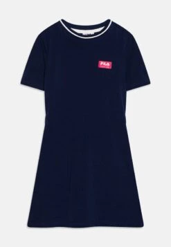 Fila TARBECK T-SHIRT DRESS - Jerseykleid - Medieval Blue -Fila Verkaufe d95d93df9b314b6dadcbc7e93af2ab6d 1
