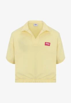 Fila TABENRODT TOWELIING - Poloshirt - Pale Banana