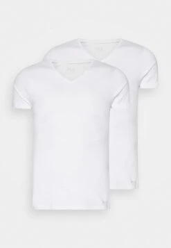 Fila MANV NECK UNDERSHIRT 2 PACK - Unterhemd/-shirt - White -Fila Verkaufe e1357ba4a6384dacb82f003450874f06 1