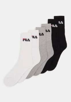 Fila CREW FULL TERRY 3 PACK - Socken - Black, Grey, White -Fila Verkaufe e202ca30ee99470193ad349e934b93db 3
