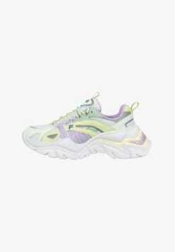 Fila ELECTROVE CB WMN - Sneaker Low - White-lime Cream