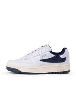 Fila FXVENTUNO L - Trainers - White/prime Blue -Fila Verkaufe e471294785b949b080bbf8a5148e67a4