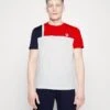 Fila KARL - Sport T-shirt - White/red -Fila Verkaufe e8334361ad864794a71dc644ab931d68