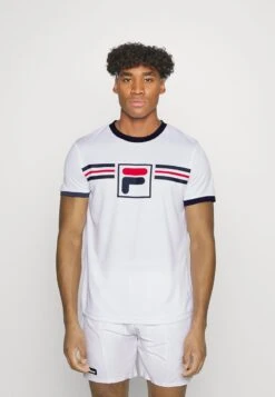 Fila OSCAR - Sport T-shirt - White