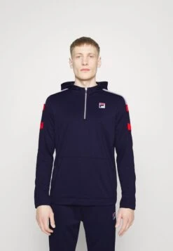 Fila HOODY JASPER - Sweatjacke - Navy