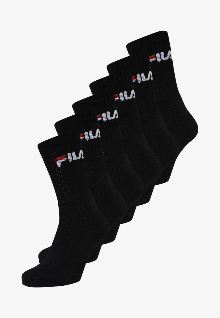 Fila 6 PACK - Socken - Black 3 Fila 6 PACK - Socken - Black