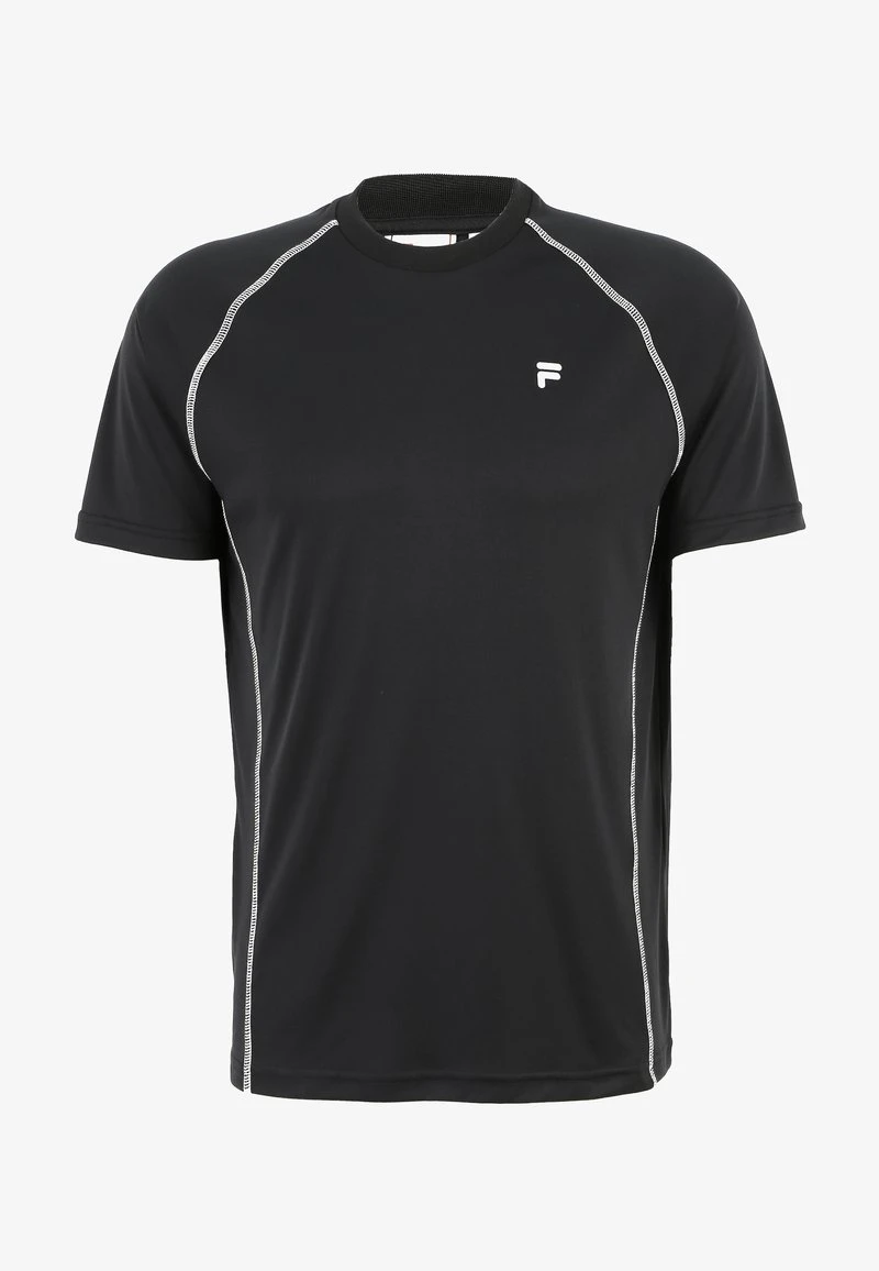 Fila APPAREL LEXOW RAGLAN TEE - T-Shirt Basic - Black 6 Fila APPAREL LEXOW RAGLAN TEE - T-Shirt Basic - Black – Bild 4