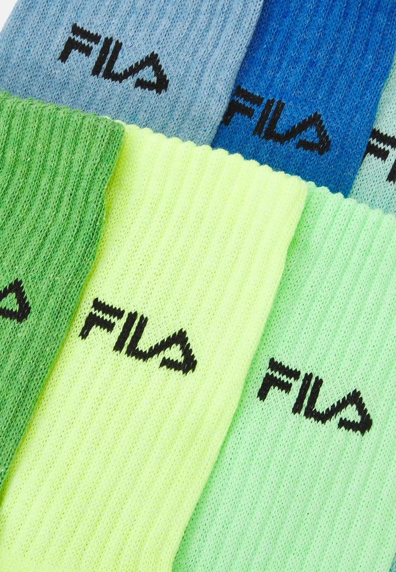 Fila CREW TENNIS 6 PACK UNISEX - Socken - Sky Blue/bosphorus/celadon/benetton/geon/yeon 5 Fila CREW TENNIS 6 PACK UNISEX - Socken - Sky Blue/bosphorus/celadon/benetton/geon/yeon – Bild 3