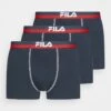 Fila MAN BOXER 4 PACK - Panties - Navy