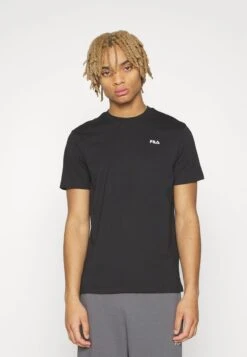 Fila BERLOZ TEE - T-Shirt Basic - Black -Fila Verkaufe efb6f2c4a5254782a6038900255d0ef0