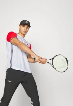 Fila ALFIE - T-Shirt Print - White/red -Fila Verkaufe f269c250b9e945779d2c3bf790ddcd67