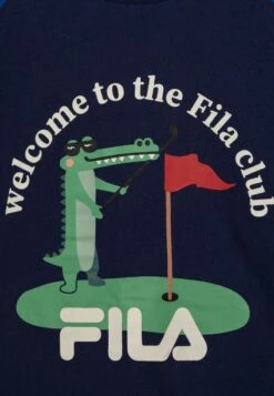 Fila TESCHENDORF TEE UNISEX - T-Shirt Print - Medieval Blue/lapis Blue -Fila Verkaufe f3a2a0a4c64c4d23bd951cf83f8a2507