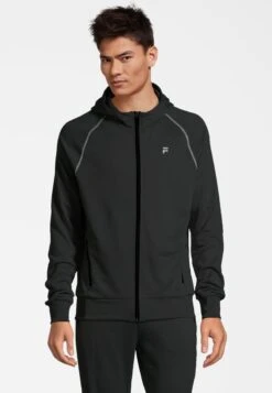 Fila LAGE SLIM - Sweatjacke - Black -Fila Verkaufe f54f5380ab164151b531e5b41b7e5786 1