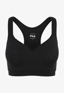 Fila REUT - Sport-BH Mit Mittlerer Stützkraft - Black -Fila Verkaufe f6c90c8d1e3540b4bcdec232cc3ad33f
