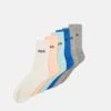 Fila CREW TENNIS 6 PACK UNISEX - Socken - Sand Beige/oron/ecru/celadon/bosphorus/ash Grey -Fila Verkaufe f744f8d43215475883e3b33a82f69de8