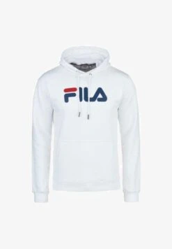 Fila BARUMINI UNISEX - Kapuzenpullover - Bianco