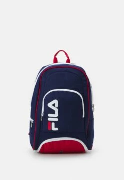 Fila BACKPACK NOAH UNISEX - Tagesrucksack - Peacoat Blue / Red