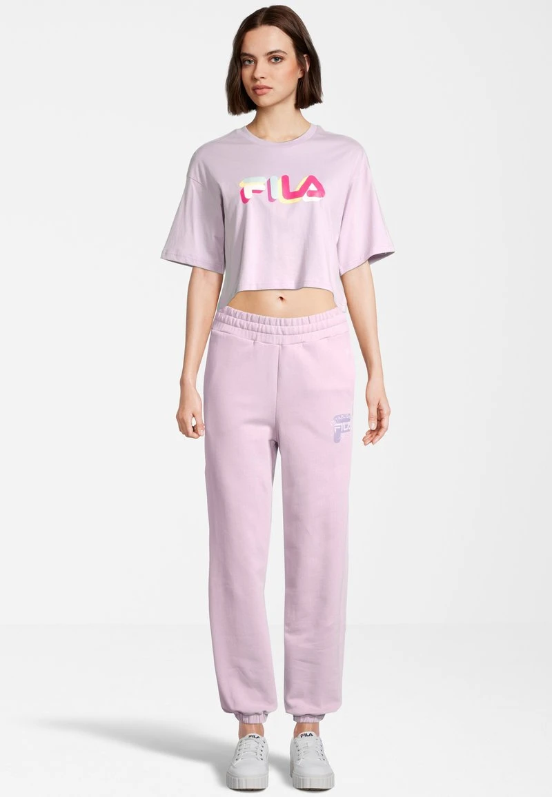 Fila APPAREL BEUNA CROPPED GRAPHIC TEE - T-Shirt Print - Fair Orchid 4 Fila APPAREL BEUNA CROPPED GRAPHIC TEE - T-Shirt Print - Fair Orchid – Bild 2