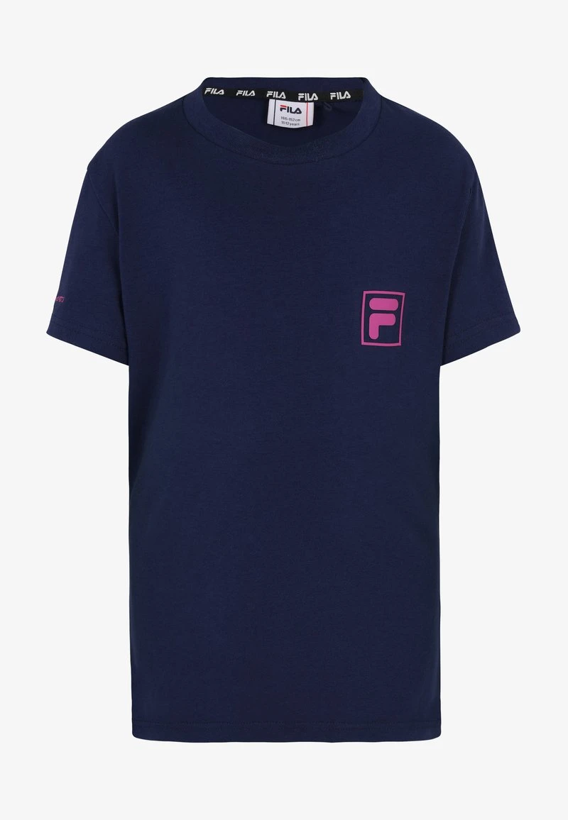 Fila BORNA TIGHT TEE - T-Shirt Print - Medieval Blue 6 Fila BORNA TIGHT TEE - T-Shirt Print - Medieval Blue – Bild 4