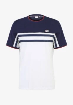 Fila ZILLY - T-Shirt Print - Medieval Blue Bright White -Fila Verkaufe fc226e9e2730468f9fe6d6b9169ab930