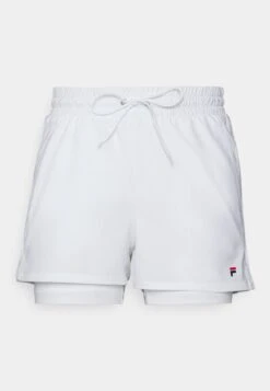 Fila SHORTS EVIE - Kurze Sporthose - White -Fila Verkaufe fcb41fa9642d4e9f846216a8eab1bf41
